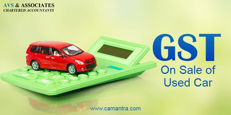 GST on Used Car